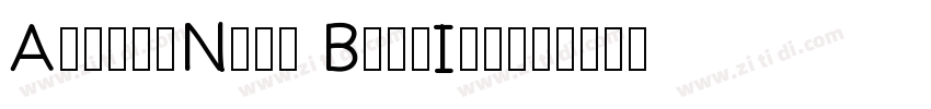 AvenirNext BoldItali字体转换